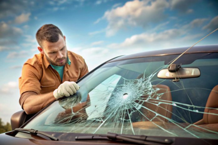 Cum poate economisi timp un șofer atunci când repară parbrizul direct acasă?