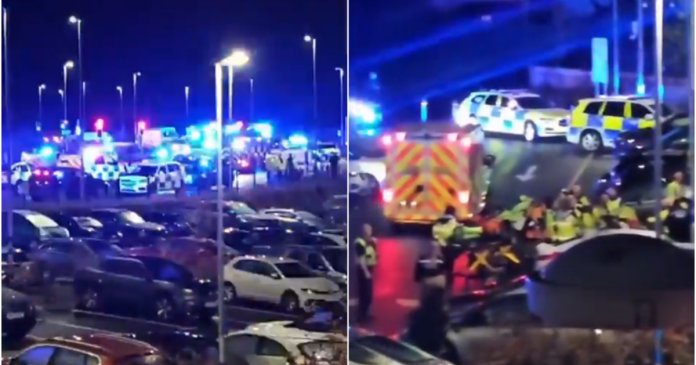 Incident sângeros într-un tren din Regatul Unit: mai multe persoane au fost înjunghiate, doi suspecți arestați