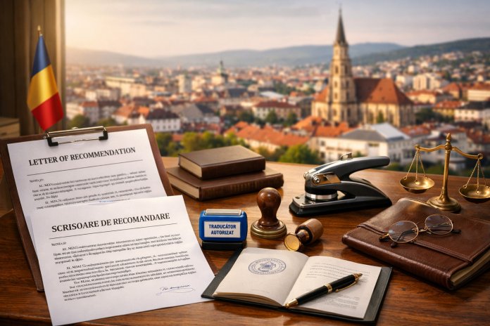 Este nevoie de traduceri legalizate pentru scrisori de recomandare în Cluj?