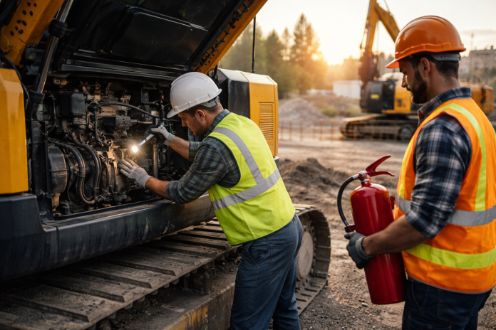 Ce măsuri trebuie luate pentru a preveni incendii în utilajele de construcții Ce măsuri trebuie luate pentru a preveni incendii în utilajele de construcții?