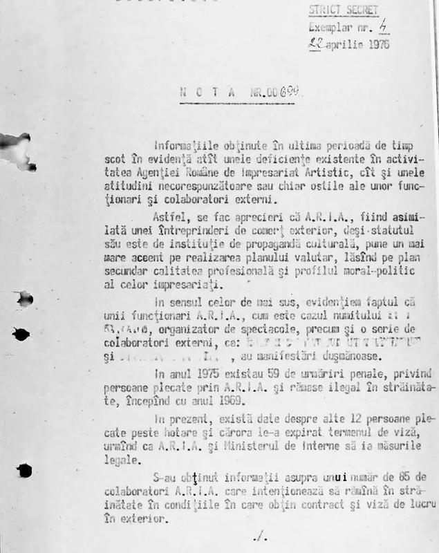 Artiștii și Securitatea: narațiunea artistului care a oferit balade românești pentru coloana sonoră a filmelor destinate adulților