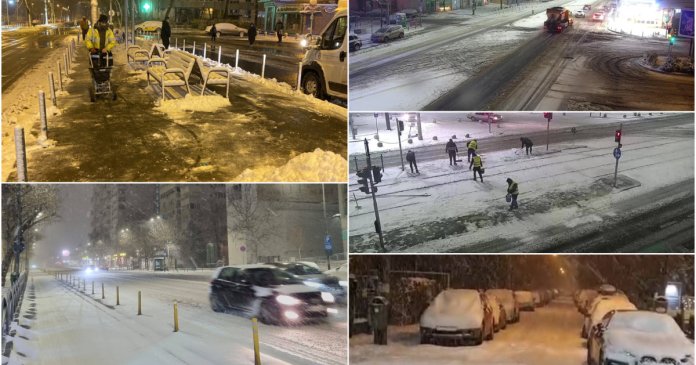 Iarnă neașteptată: O jumătate din națiune supusă frigului, ninsoare și furtuni de zăpadă. Străzi îngropate în zăpadă, acțiuni din partea autorităților de drumuri.