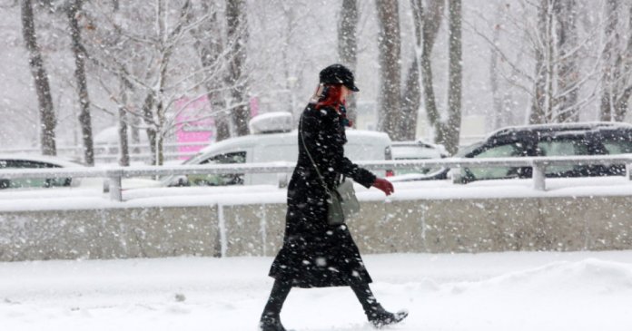 Meteorologii anticipează valori termice reduse, precipitații sub formă de ninsoare și un covor de zăpadă de 9 centimetri în București. Previziunea pentru următoarele zile.