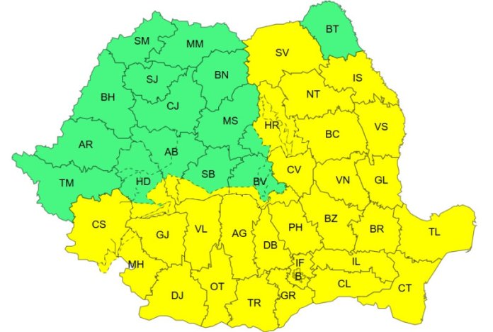 Vreme extremă în cea mai mare parte a țării: ANM a publicat noi atenționări privind furtuni, ninsori și vânt puternic. Zonele...