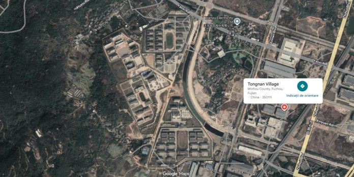 Imagini satellite ale închisorii în care Alina Apostol este detenționată din 2017 și este supusă muncii forțate