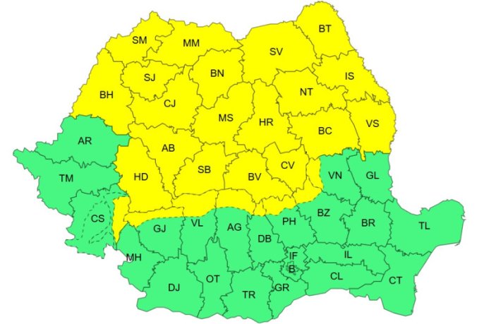 Vremea se schimbă radical: se anticipă precipitații, ninsoare și temperaturi sub normele sezonale. Zonele influențate de...