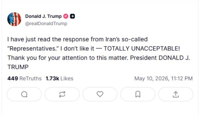 „Inacceptabil”. Reacția lui Trump după reacția Iranului la oferta SUA...