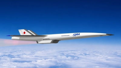 Japonia dezvoltă un avion hipersonic pentru călători care poate atinge de două ori viteza...