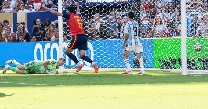 Golul ce a adus trofeul CM 2026 Spaniei a provocat un cutremur în numeroase orașe din peninsula iberică: ce...