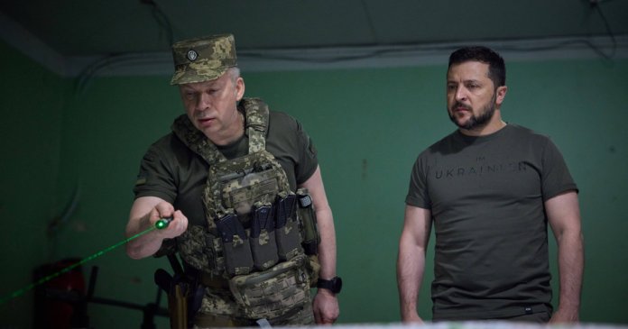 Volodimir Zelenski l-a depus pe Oleksandr Sîrski, șeful Armatei ucrainene.