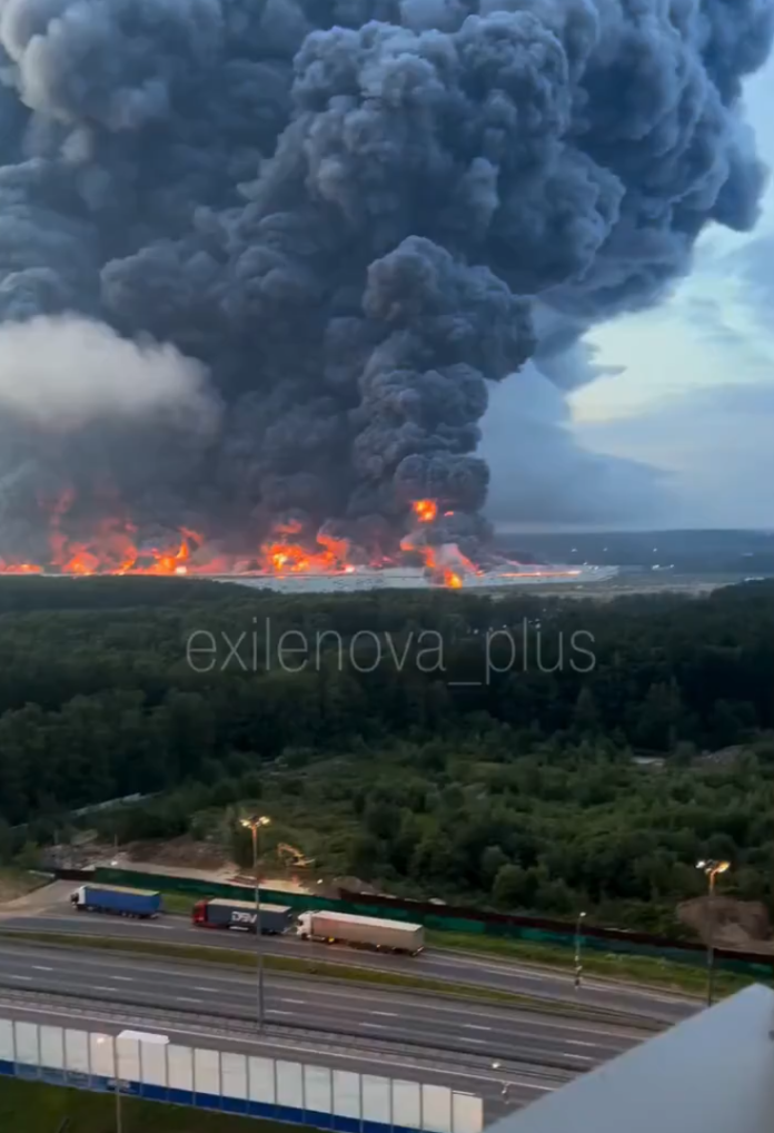 Atac extins al trupelor ucrainene asupra celui mai mare depozit Wilberries din Rusia, situat în regiunea Moscova.